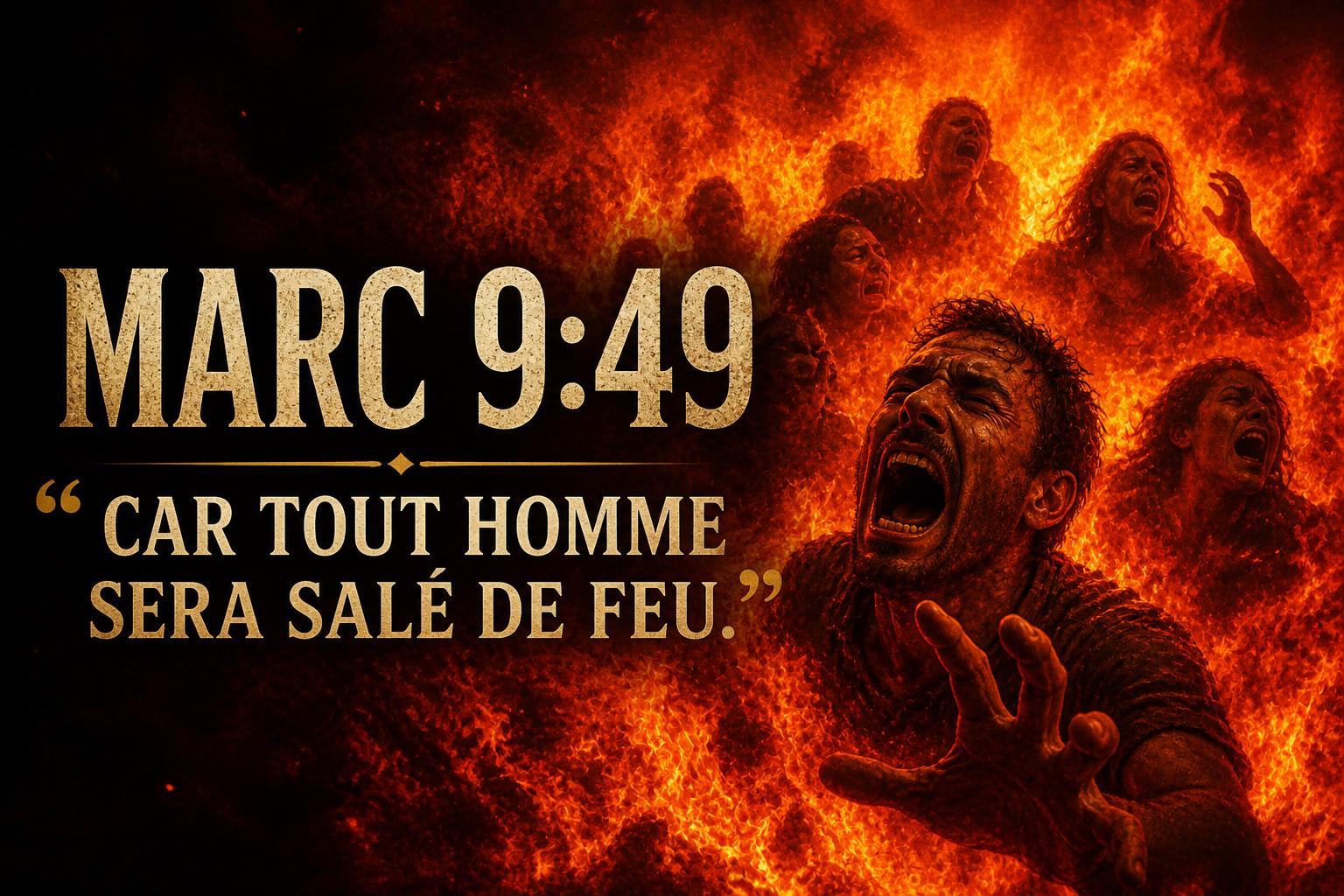 Marc 9:49 : Tous les chrétiens iront-ils en enfer ?
