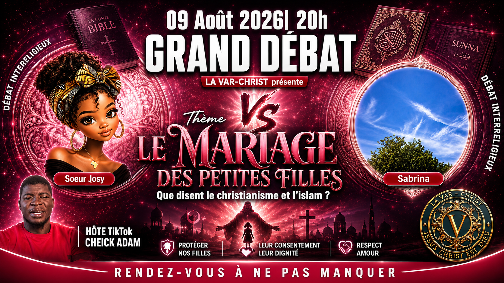 DÉBAT SUR LE MARIAGE DES PETITES FILLES