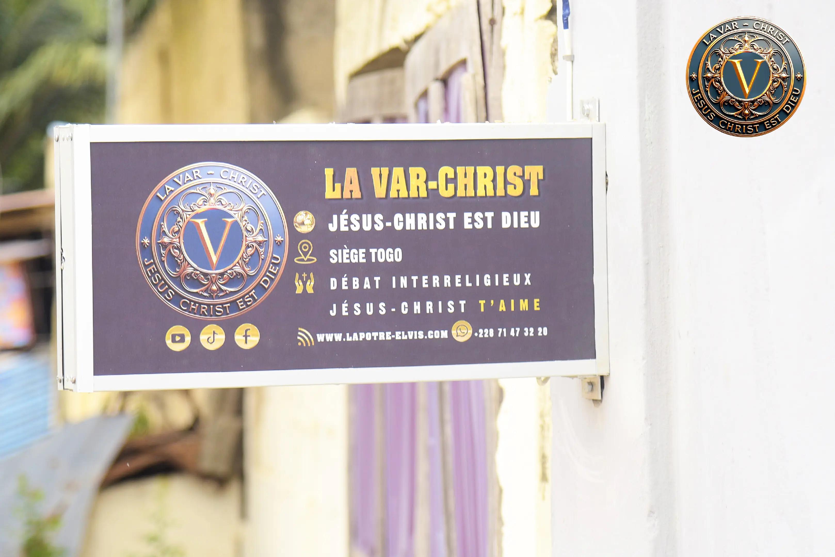 INAUGURATION OFFICIELLE DU SIÈGE DE LA VAR-CHRIST À LOMÉ