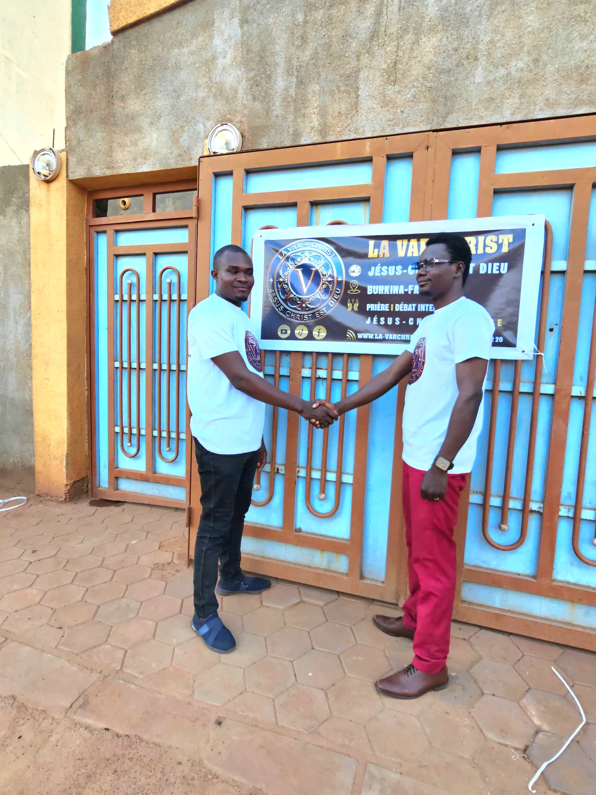 INAUGURATION DU QG DE LA VAR-CHRIST BURKINA FASO