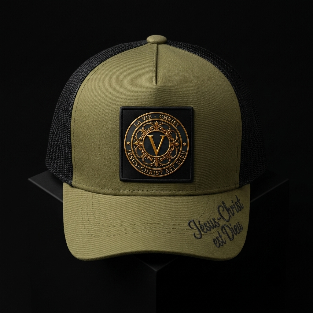 Casquette Premium VAR-CHRIST – « Jésus-Christ est Dieu » — photo 2