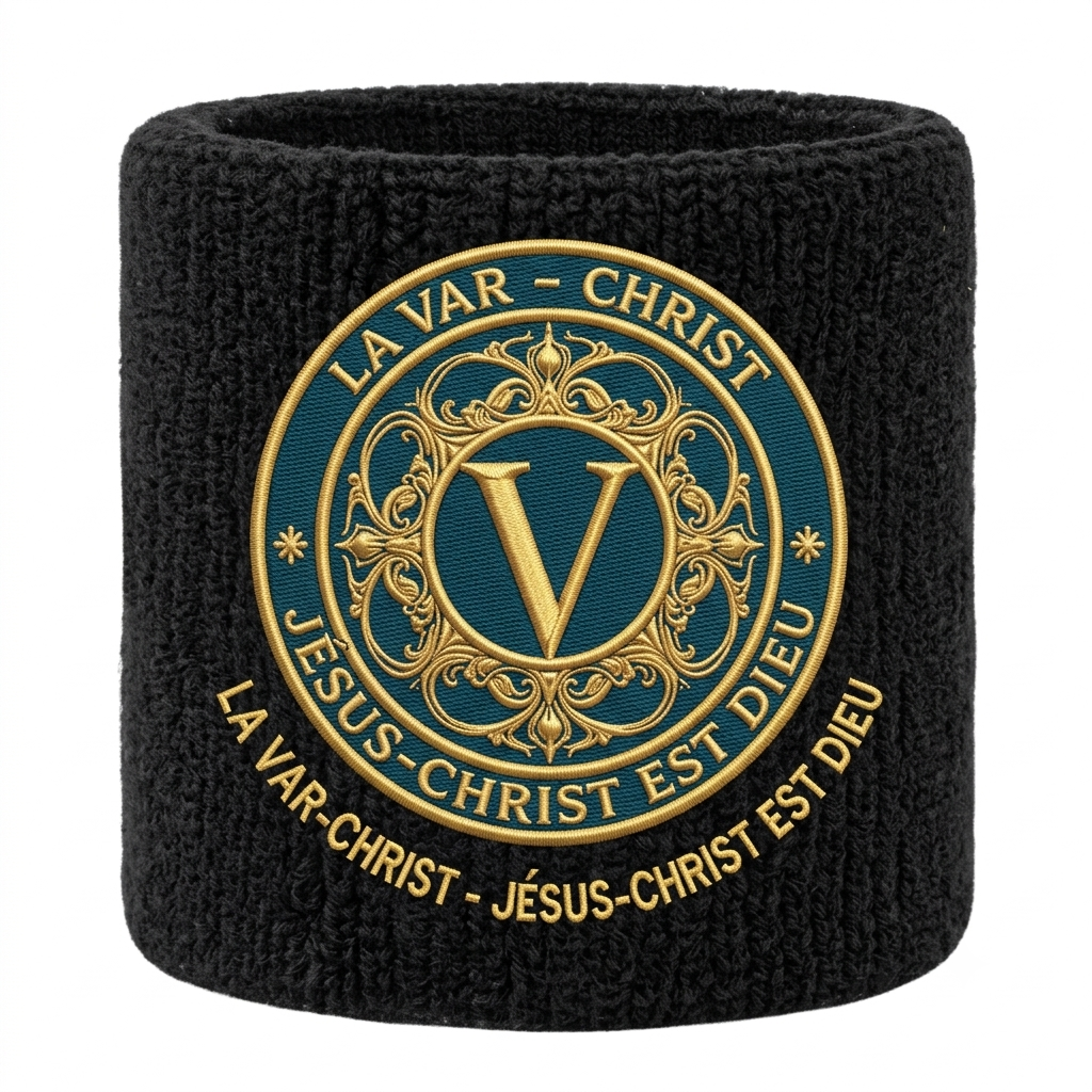 Bandeau Chrétien Brodé – LA VAR-CHRIST — photo 1
