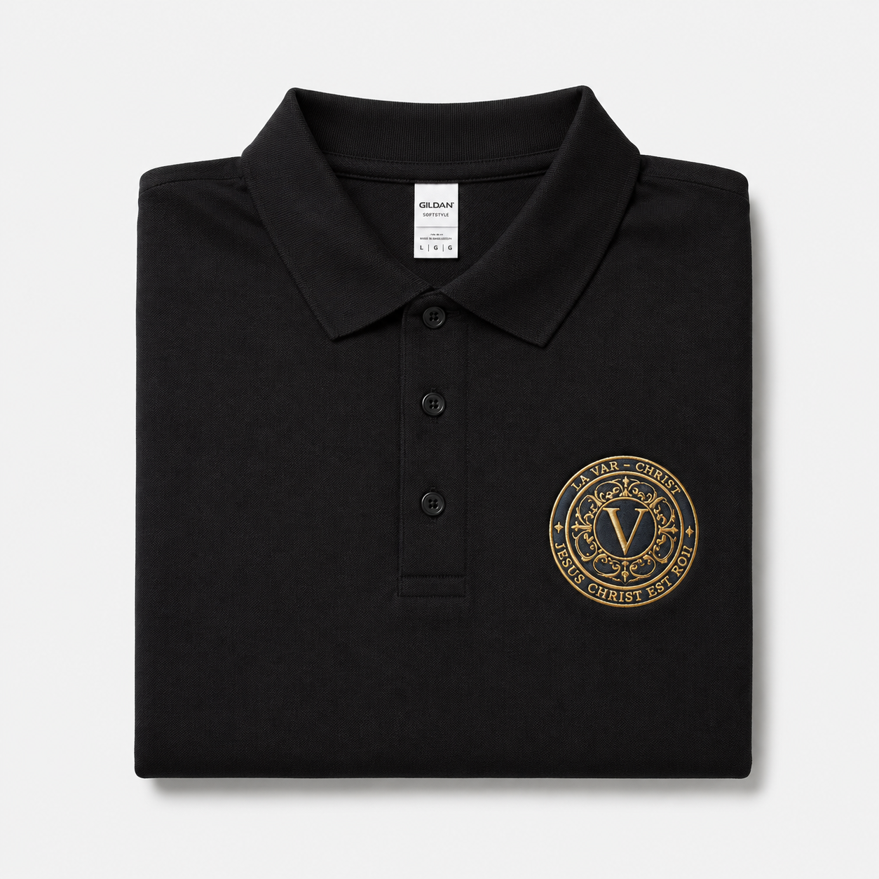 Polo VAR-CHRIST Adulte Unisexe – Noir — photo 5